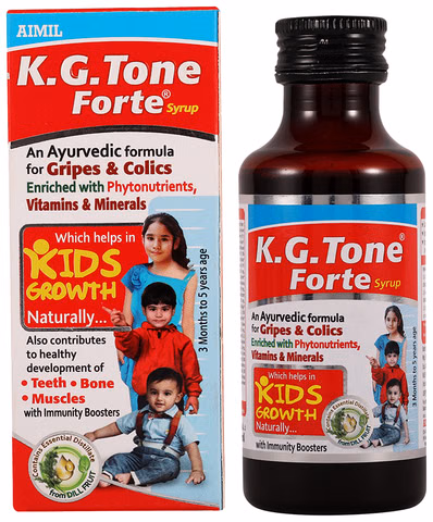 K.g. Tone Forte Syrup - Kids Growth Syrup