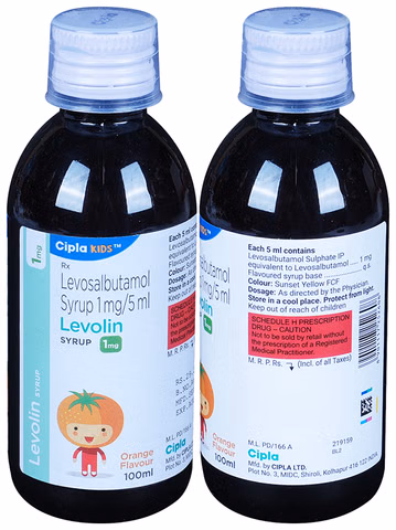 Levolin Syrup 1mg 100ml Orange Flavour
