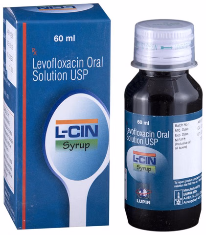 L-cin Syrup 60ml Levofloxacin