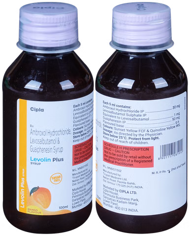 Levolin Plus Syrup 100ml Mango Flavour