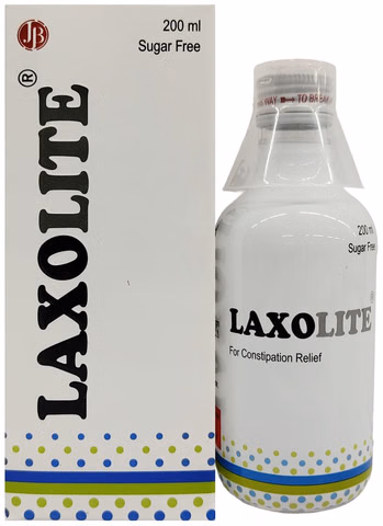 Laxolite Syrup 200ml Sugar Free Constipation Relief