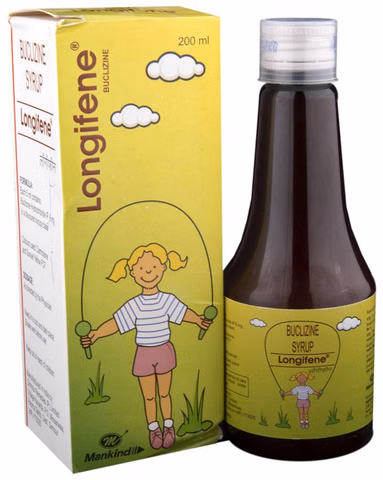 Longifene Syrup 200ml Orange Flavour