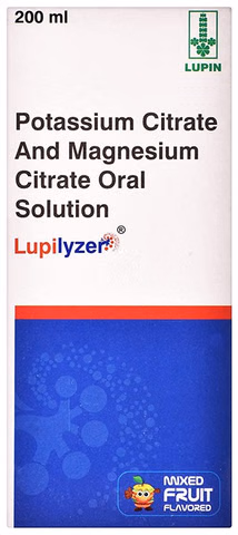 Lupilyzer Syrup 200ml Mixed Fruit Flavour