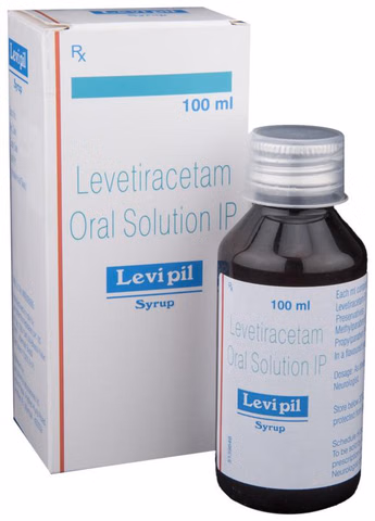 Levipil Syrup 100ml Levetiracetam Oral Solution