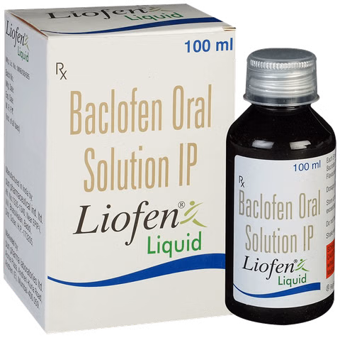 Liofen Liquid 100ml Baclofen Oral Solution