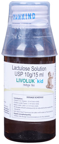 Livoluk Kid Syrup 100ml Lactulose Solution