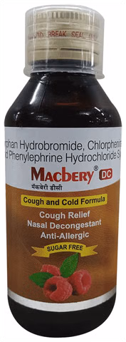 Macbery Dc Syrup 100ml Sugar Free