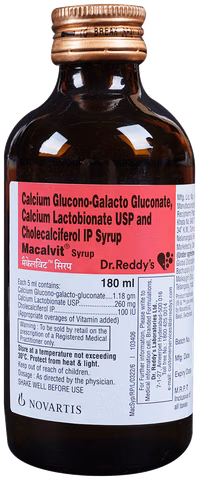 Macalvit Syrup 180ml