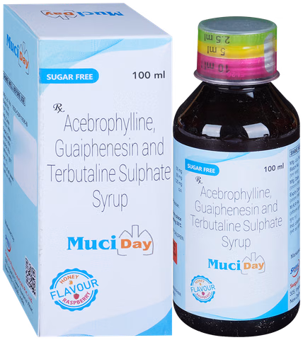 Muci Day Syrup 100ml Sugar Free
