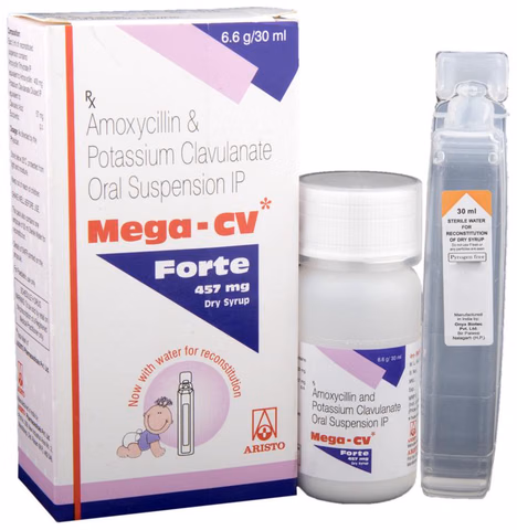 Mega-CV Forte 457mg Powder for Oral Suspension 30ml