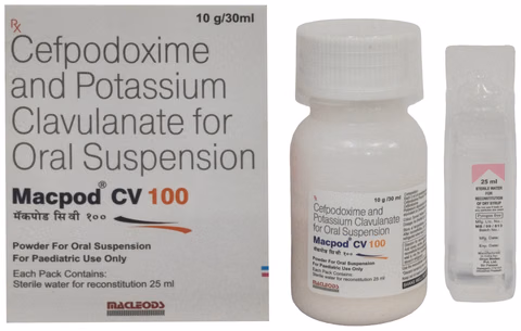 Macpod CV 100 Dry Syrup 30ml