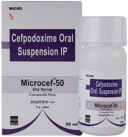 Microcef-50 Dry Syrup 30ml