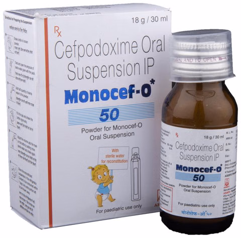 Monocef-O 50 Dry Syrup 30ml