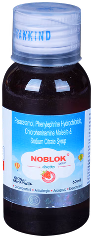 Noblok Syrup Strawberry 60ml