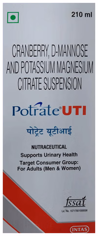Potrate UTI Suspension 210ml