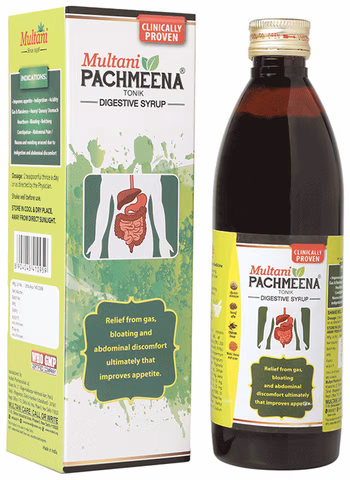 Multani Pachmeena Tonik Digestive Syrup 300ml