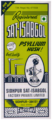 Sat-Isabgol Psyllium Husk 100g