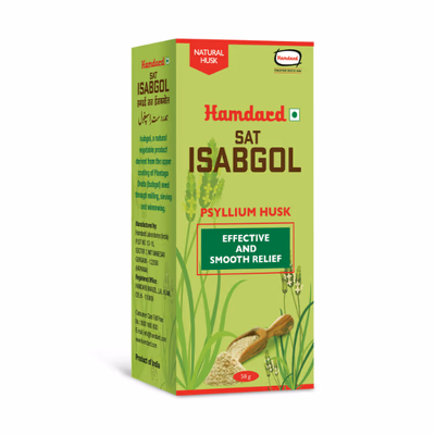 Hamdard Sat Isabgol Psyllium Husk 50g
