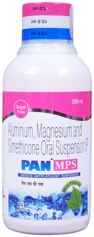 Pan MPS Oral Suspension 200ml Sugar Free
