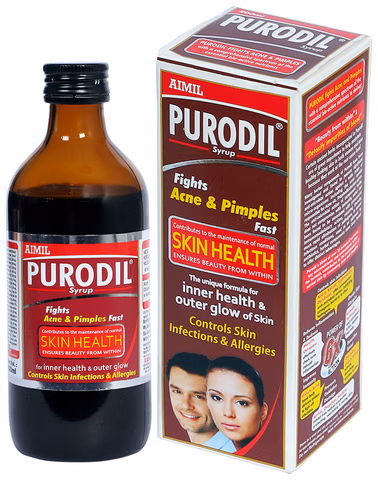 Purodil Syrup 200ml For Acne Pimples