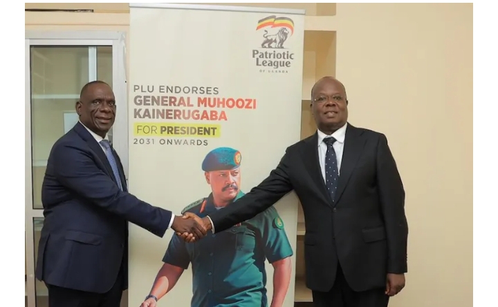 Justice Singiza at PLU headquarter for General Mohoozi endorsementt