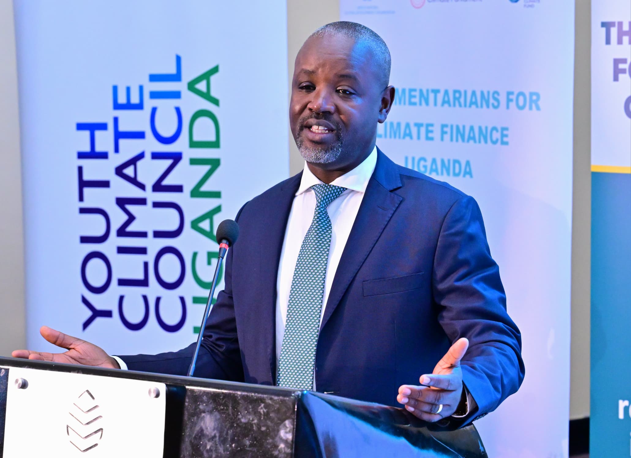 Tayebwa and Parliamentary Committee on Climate Change and the Committee on Natural Resources at Mestil Hotel in Kampala.