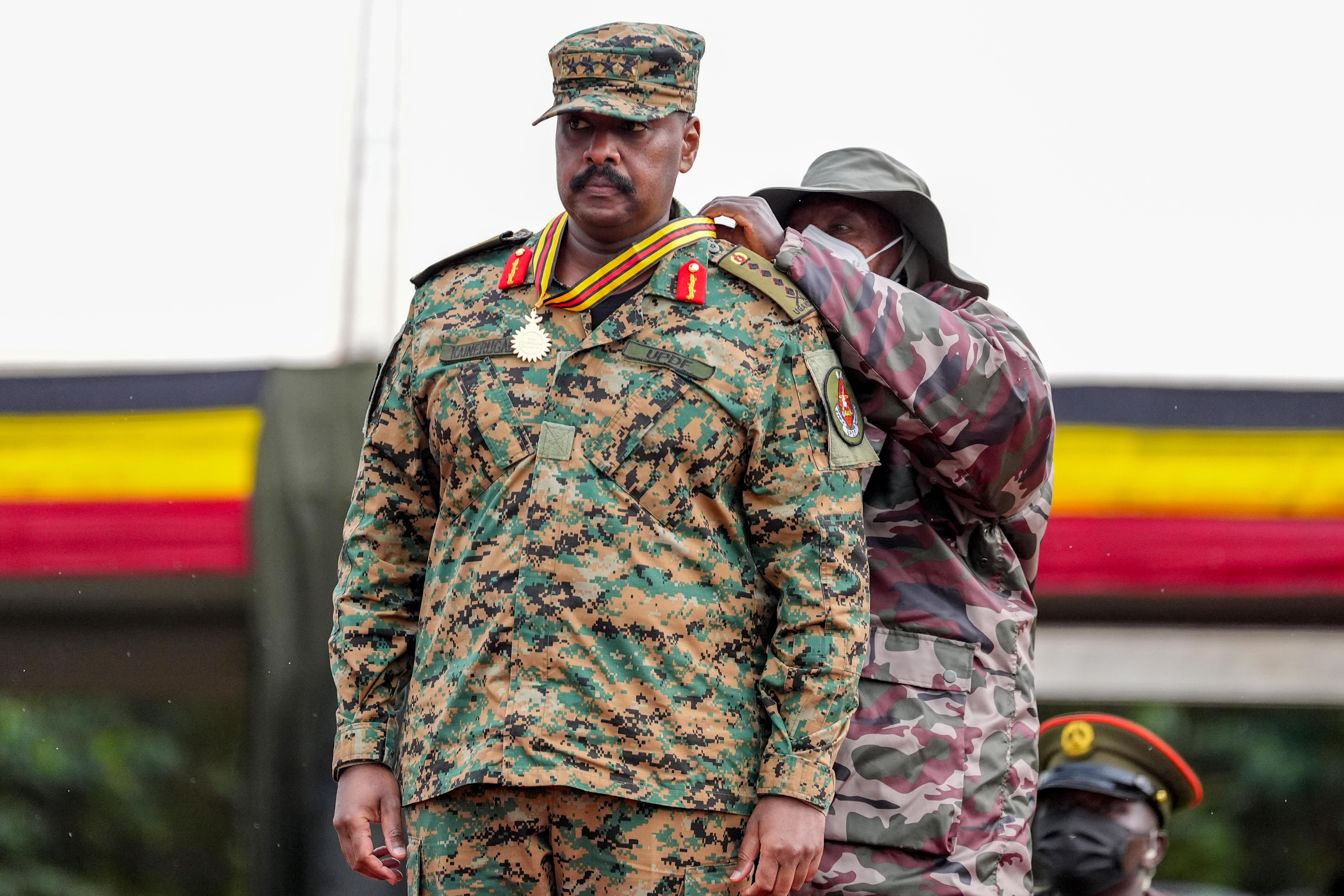 General Muhoozi the president's son under the political beneficiary