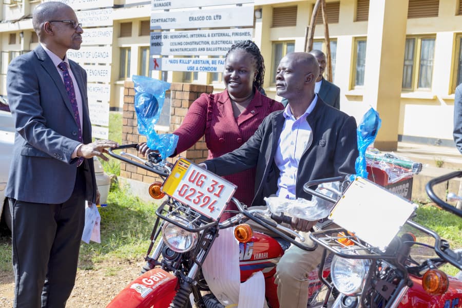 MUKONO RDC FLAGS OFF NEW MOTORBIKES TO SECURE EVE…
