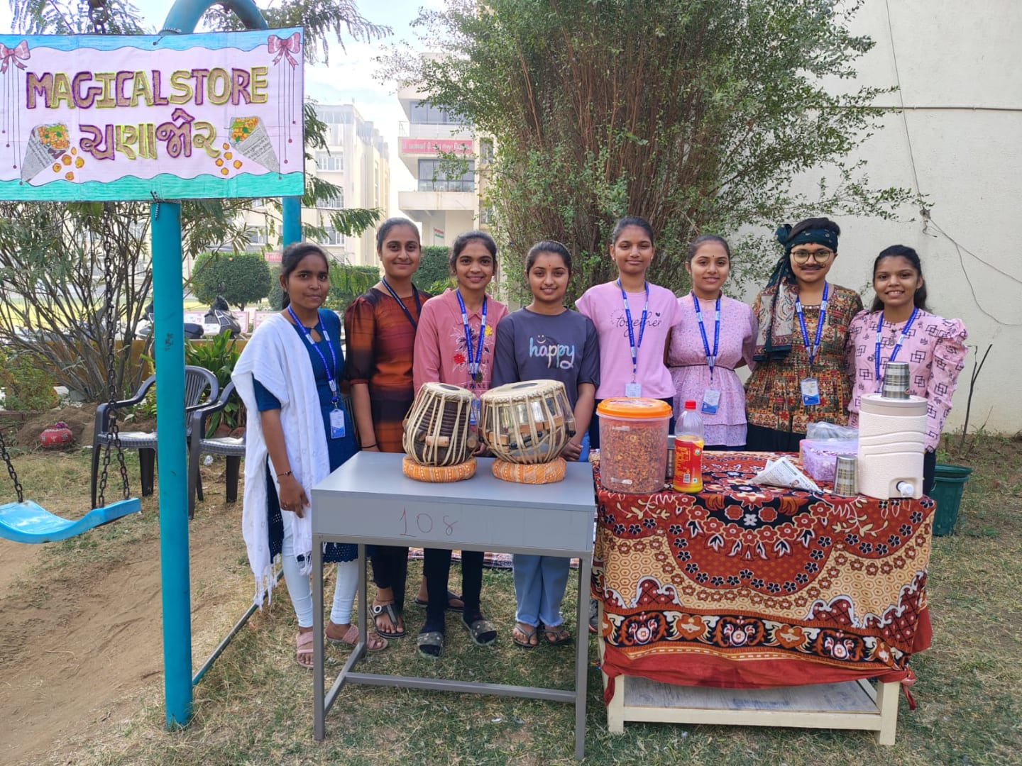 Rang Tarang on the SKKM campus