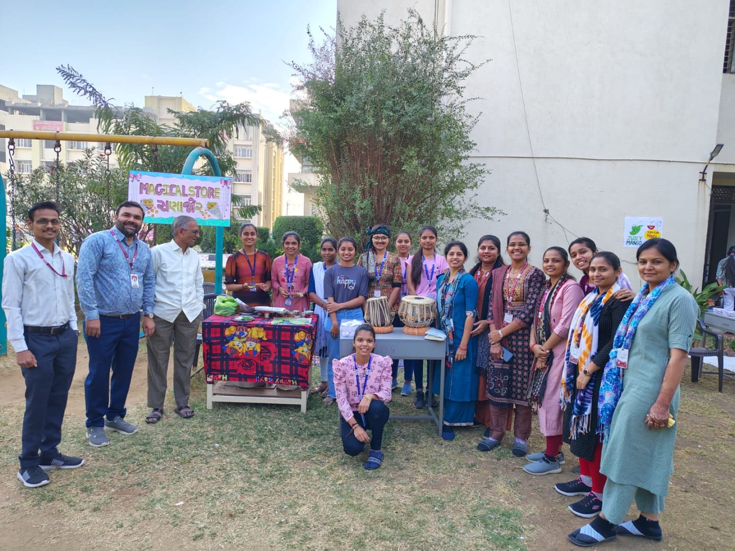 Rang Tarang on the SKKM campus