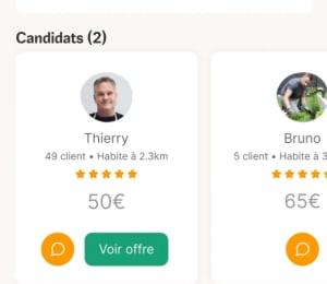 Demander un service