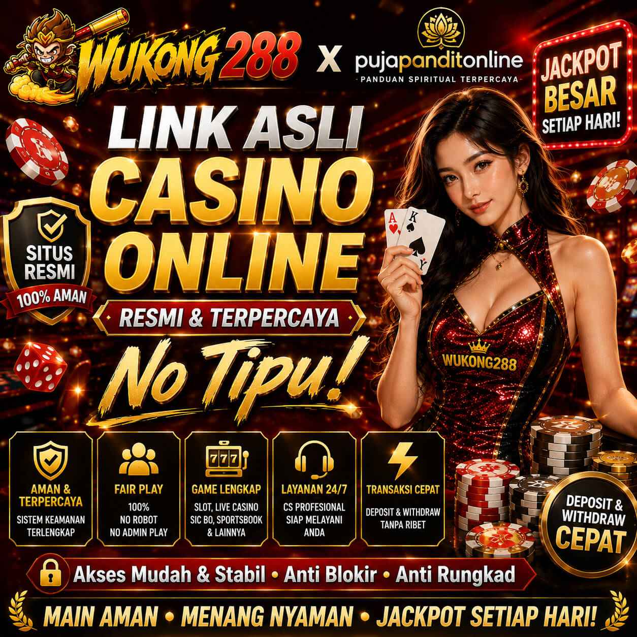 WUKONG288 X pujapanditonline Link Asli Casino Online Resmi No Tipu