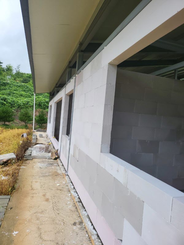 한국ALC 시공갤러리 ALC 블록공사 현장 사진 1