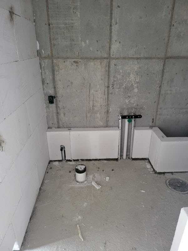 공정 전경과 마감 전 상태 관련 한국ALC 시공사진 1