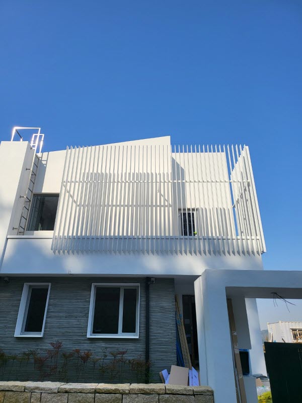 공정 전경과 마감 전 상태 관련 한국ALC 시공사진 12