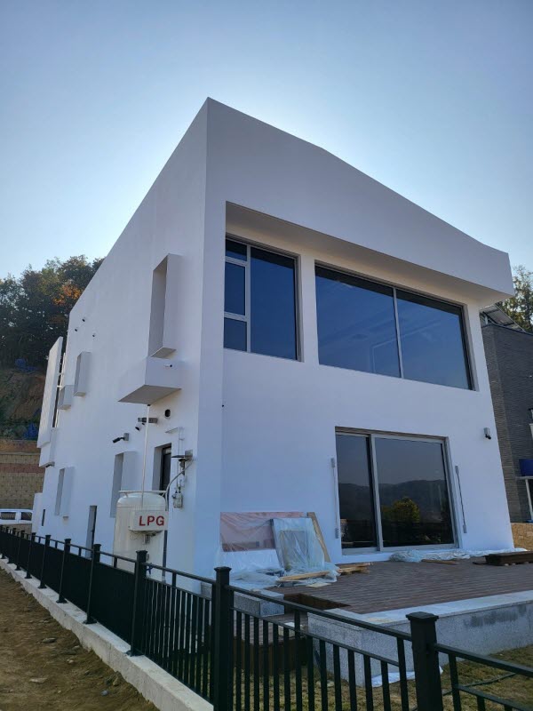공정 전경과 마감 전 상태 관련 한국ALC 시공사진 14