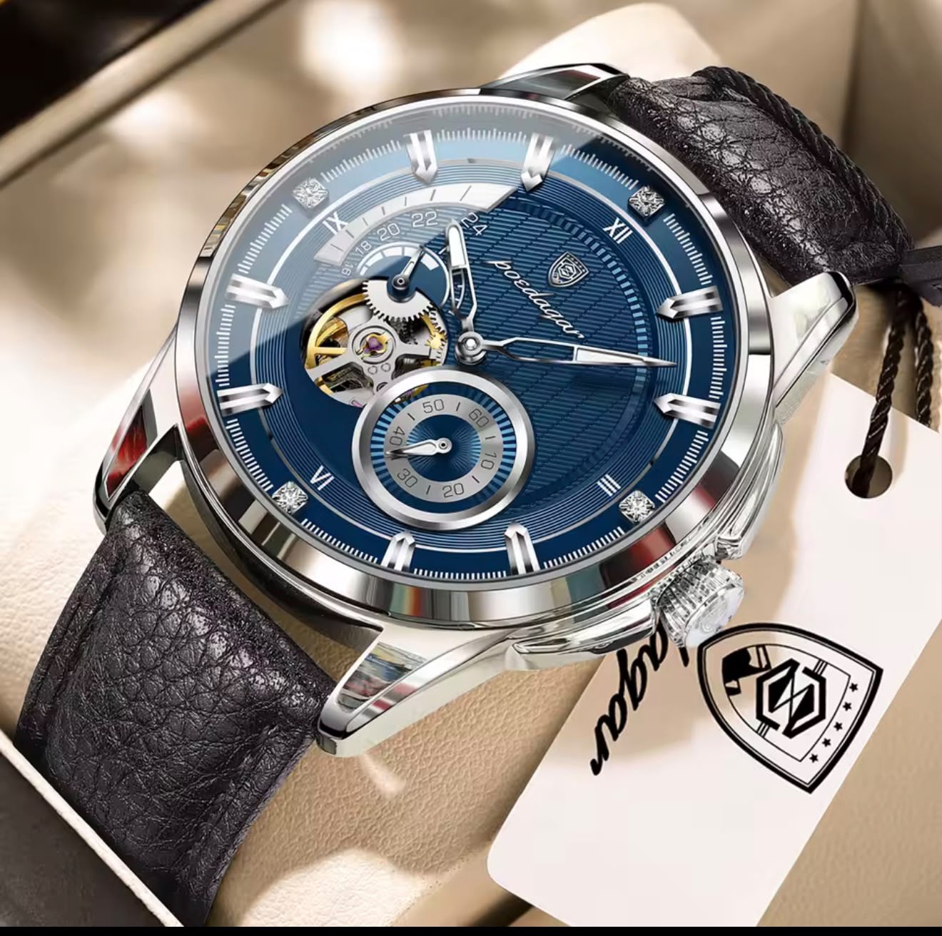 POEDAGAR 1427 LEATHER AUTOMATIC