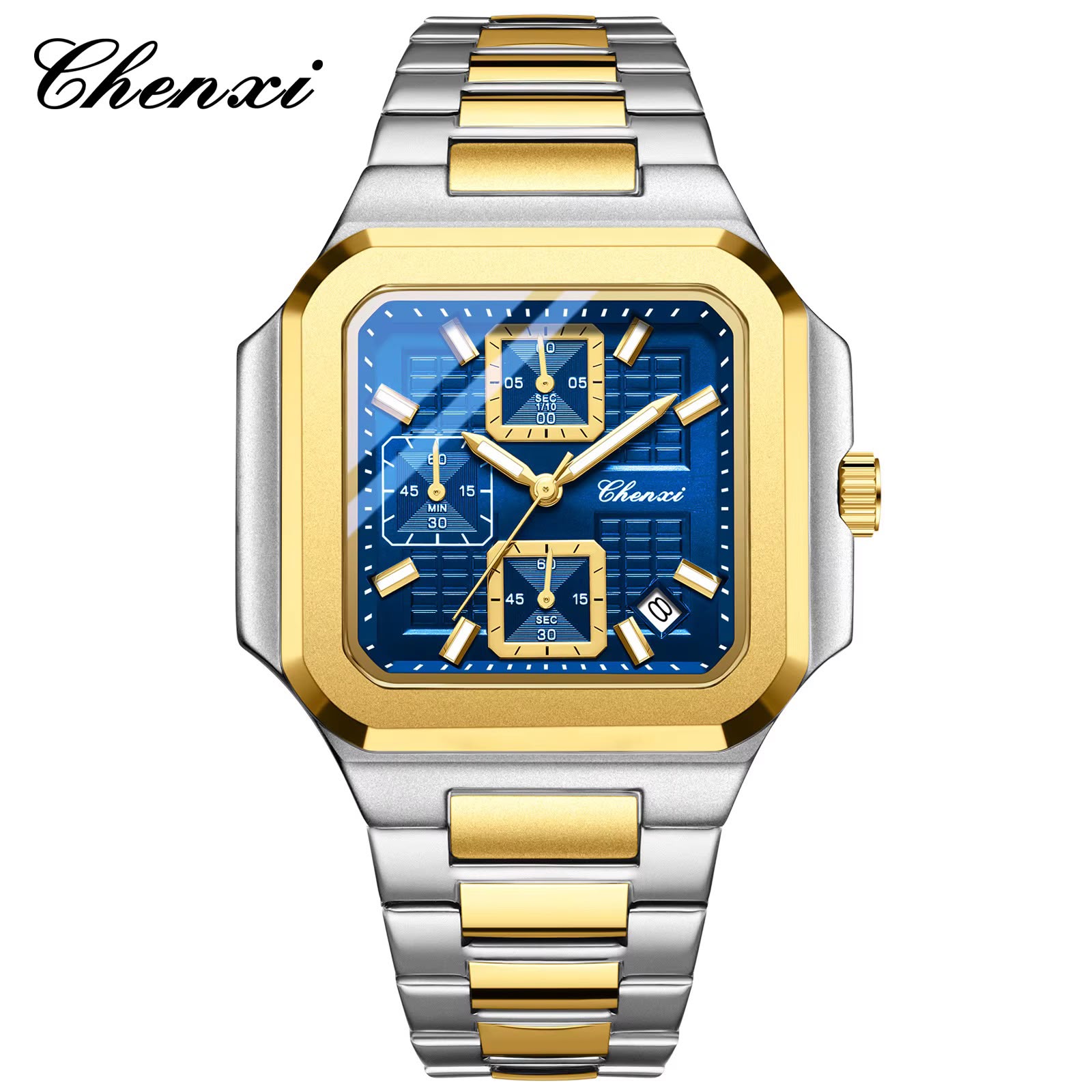  CHENXI 9662 MEN'S LUXURY SQUARE