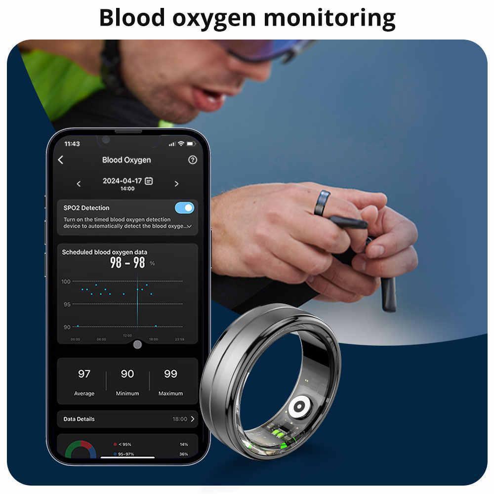 COLMI smart ring for sleep and heart rate tracking
