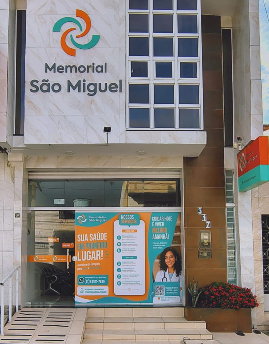 Fachada do Memorial São Miguel na Rua Dr. José Mariano, 317, em Caruaru