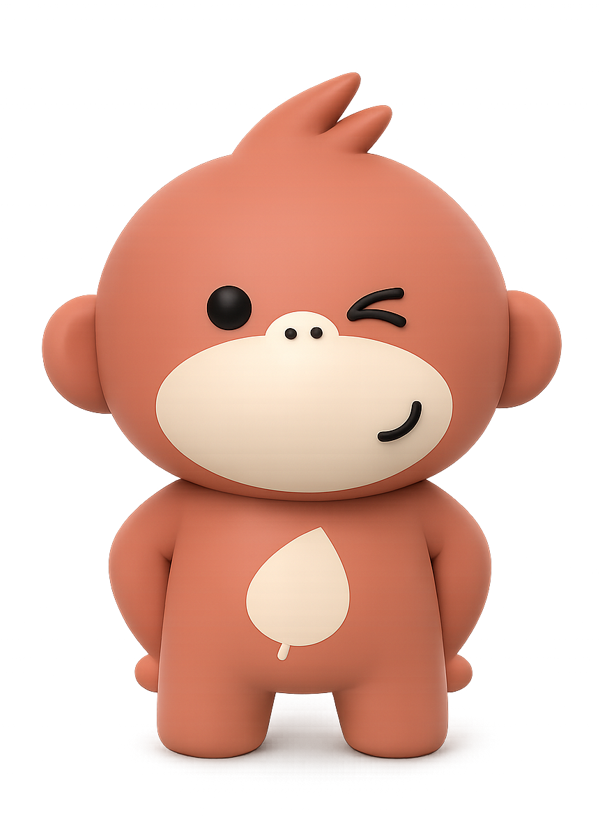 Toto the Orangutan socks