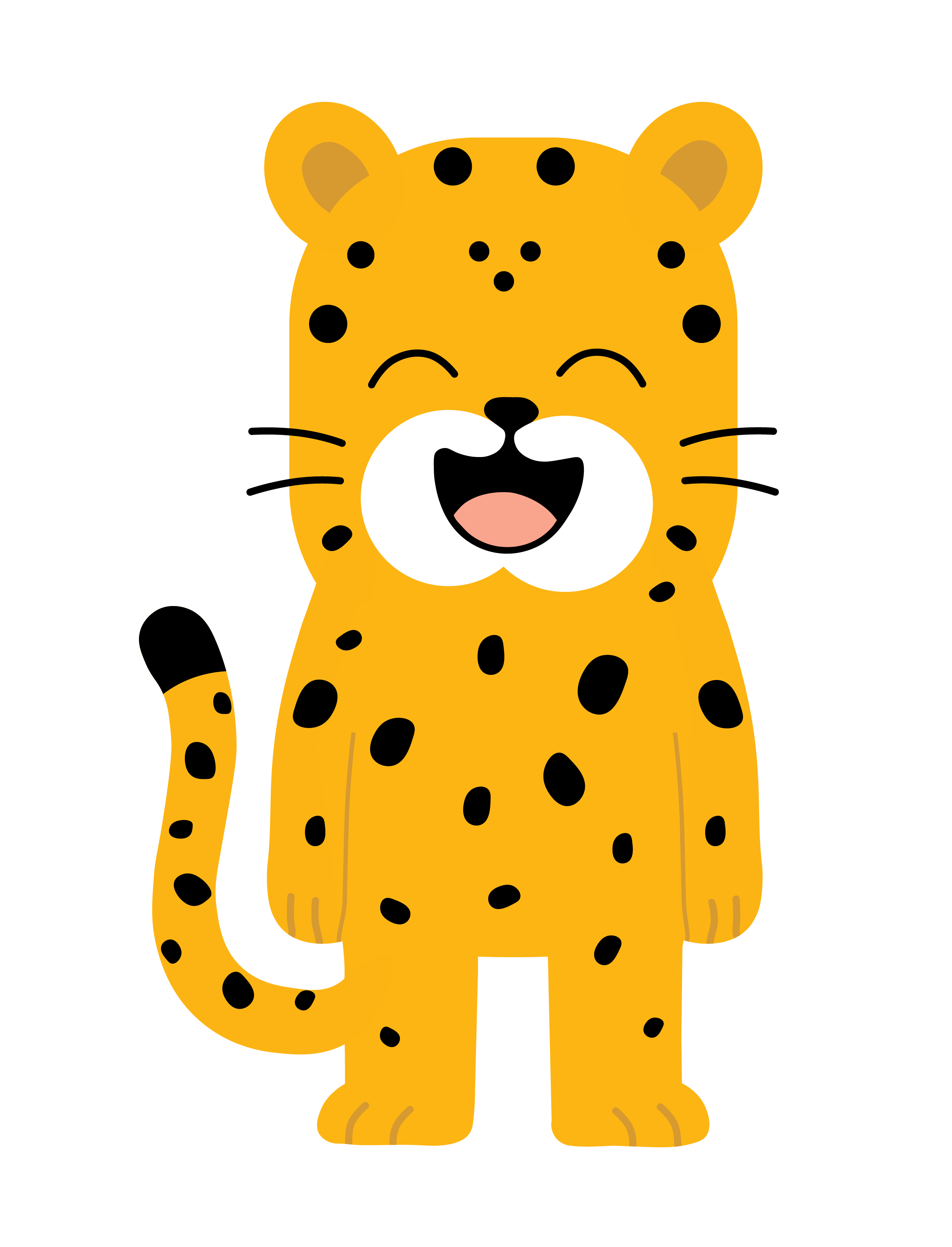 Kiki the Leopard socks