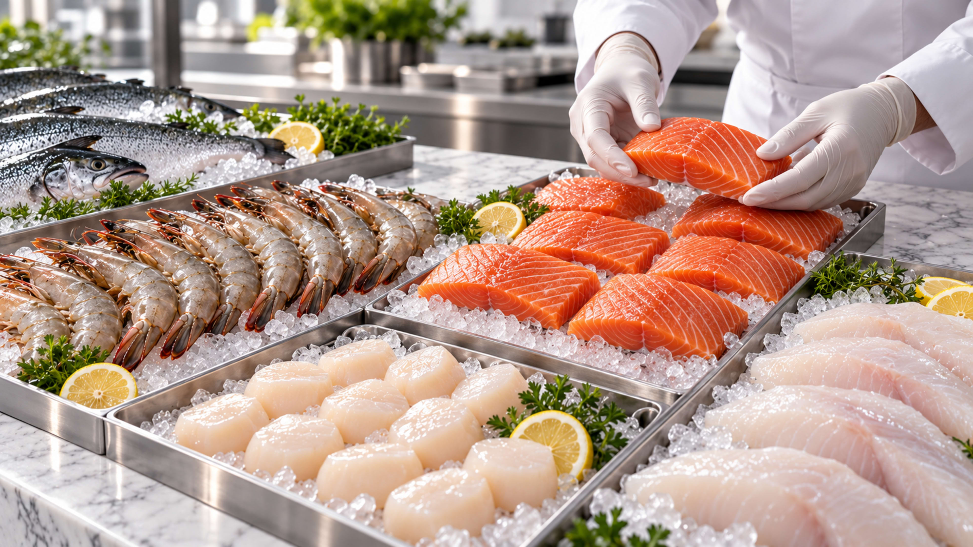 Ice Glazing vs. Net Weight: What Frozen Seafood Buyers Should Actually Be Paying For