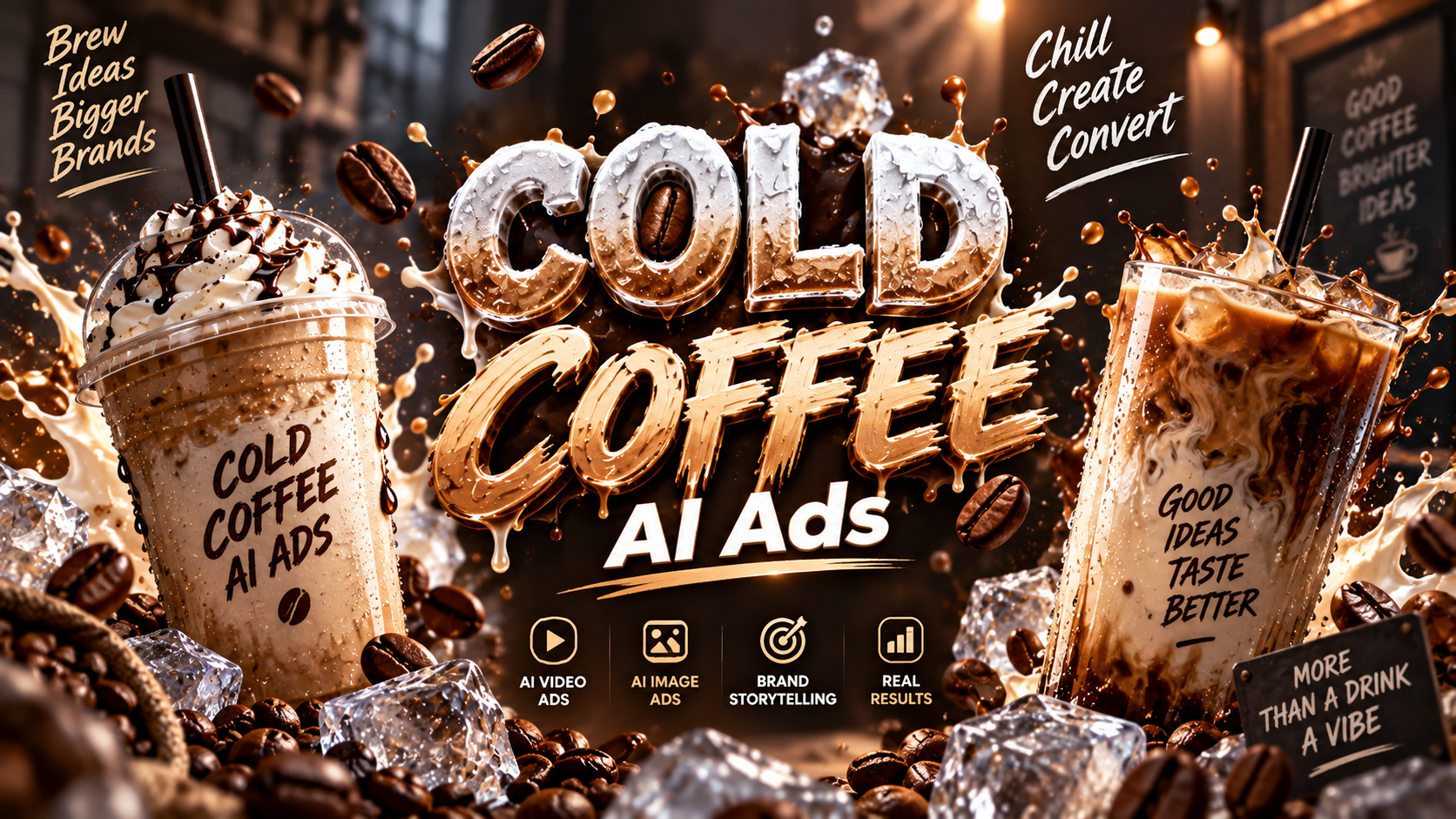 Cold Coffee — AI Beverage Commercial