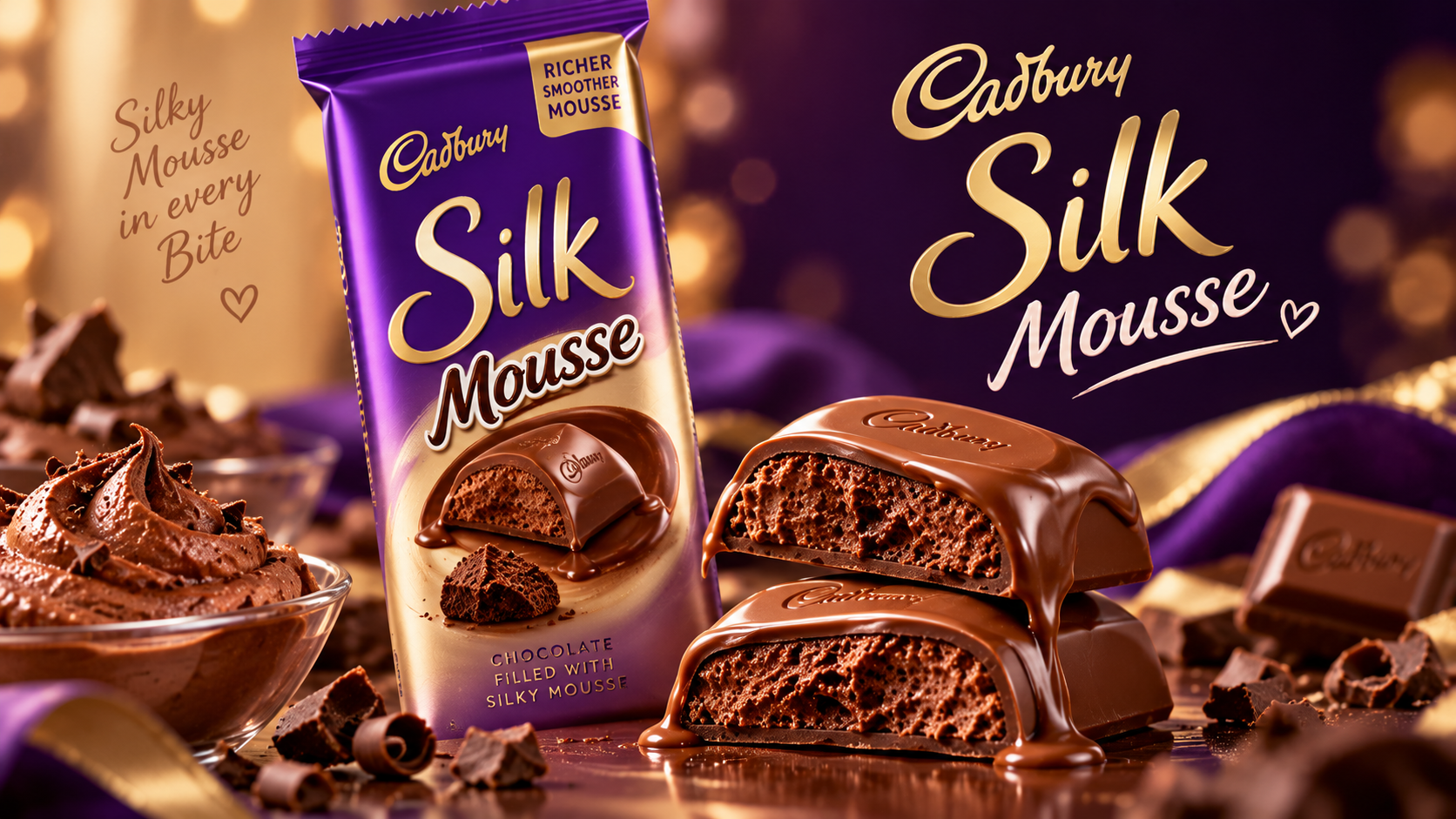 Cadbury Silk Mousse Commercial Ad