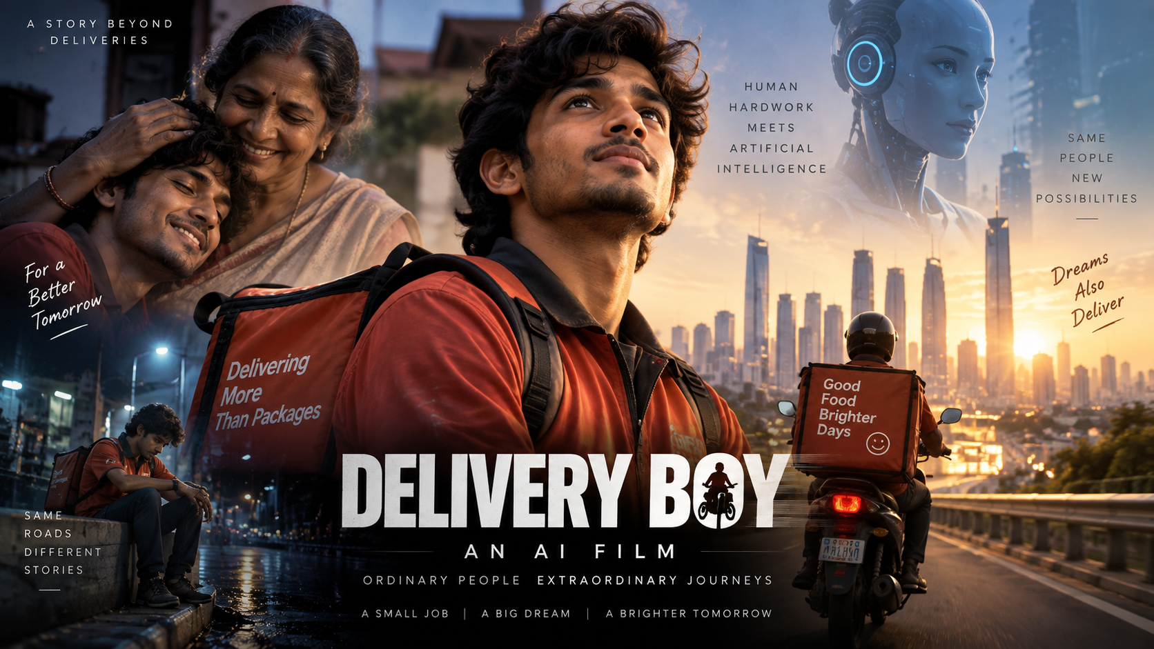 Delivery Boy AI Film