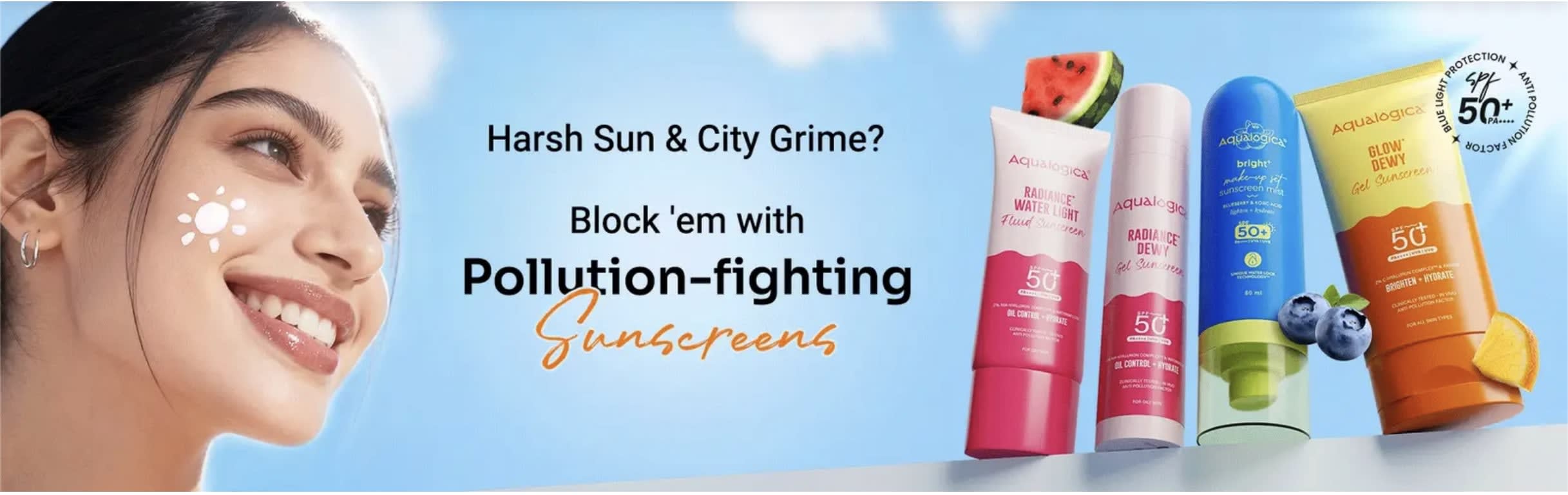 Get Sunscreen @ Min 15% OFF