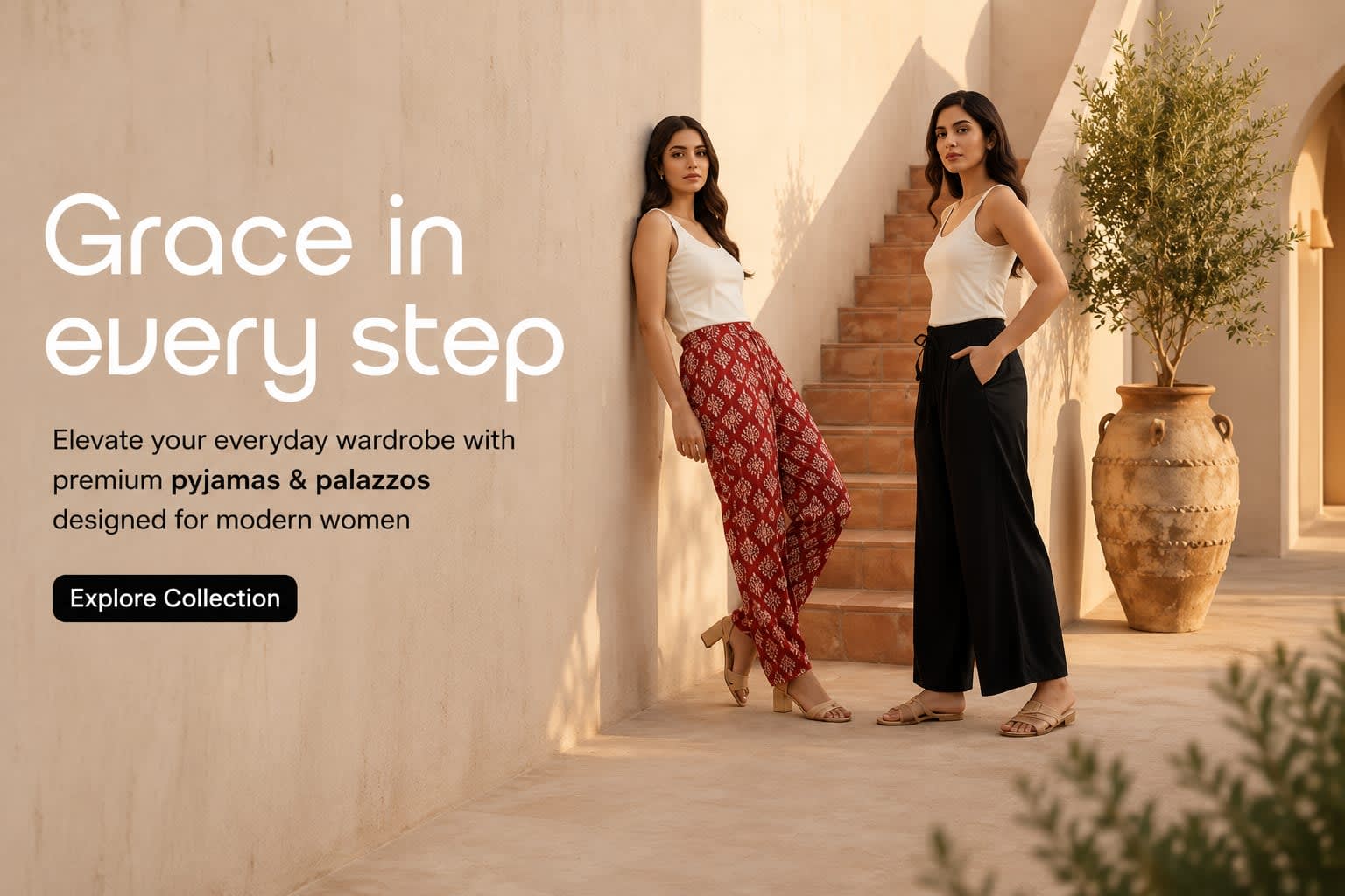 Grace in Every Step with Pyjamas