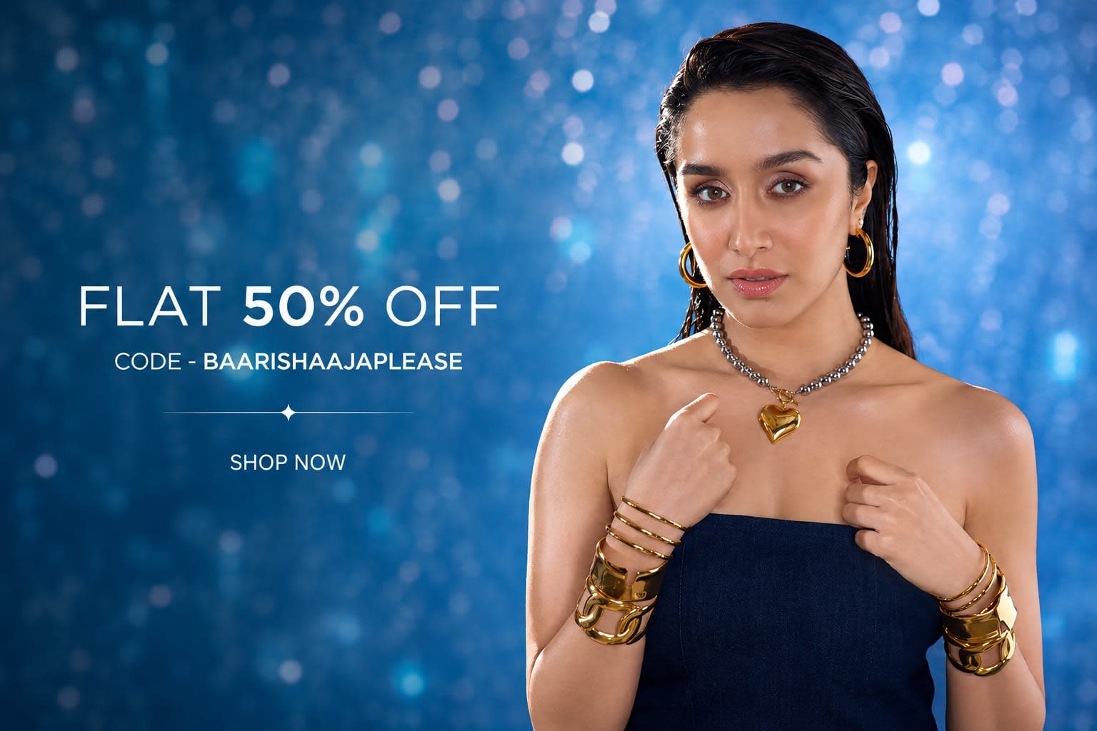 Flat 50% OFF