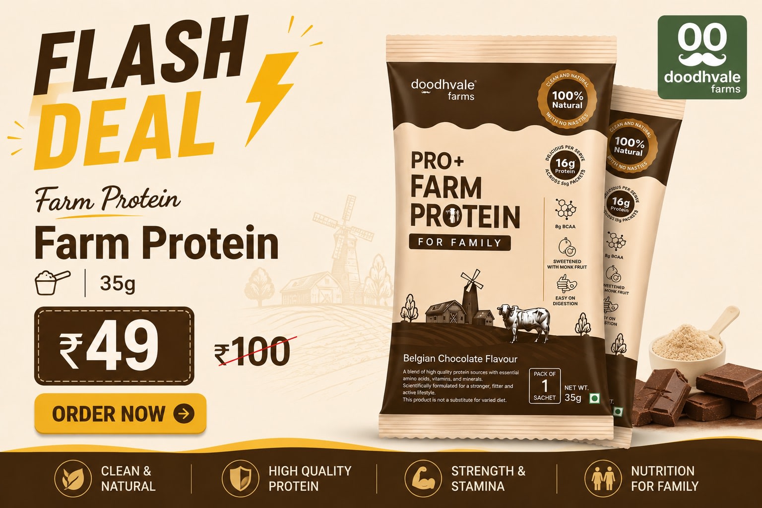PRO+ Farm Protein | 35g